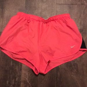 Pink Nike Running Shorts